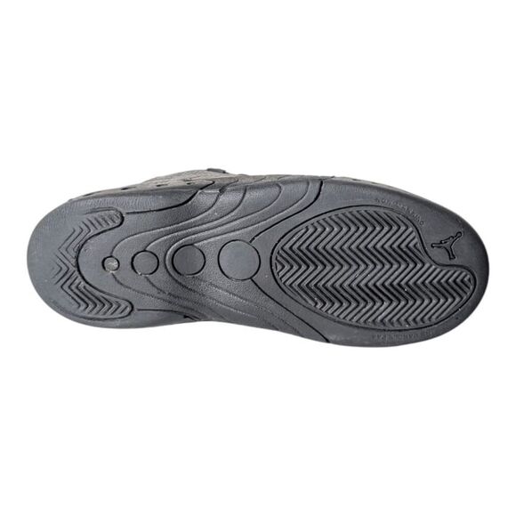 NIKE Air Jordan Jumpman Pro "Black Metallic Silver" GS Sneakers Size 3Y - Picture 8 of 13